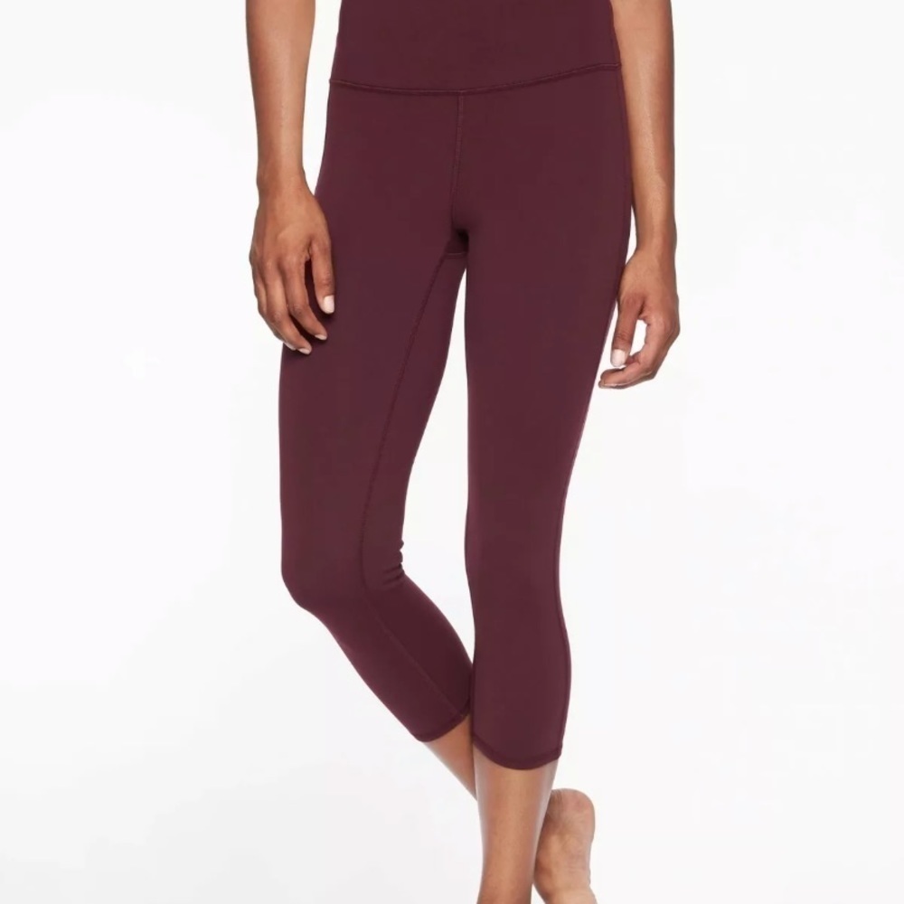 Athleta Chaturanga Purple Yoga Leggings Pants XST - Picture 8 of 8